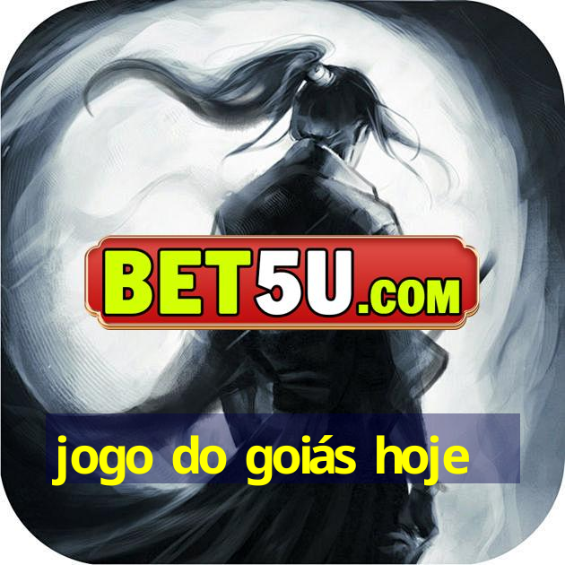 jogo do goiás hoje